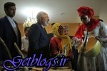 تصاویر) + پوشش جالب مهمانان آفریقایی در دیدار با ظریف (