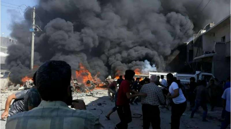 انفجاری بزرگ شمال حلب سوریه را لرزاند